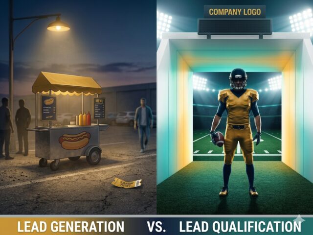 Lead Generation vs. Lead Qualification: A Football Playbook for B2B Sales Teams